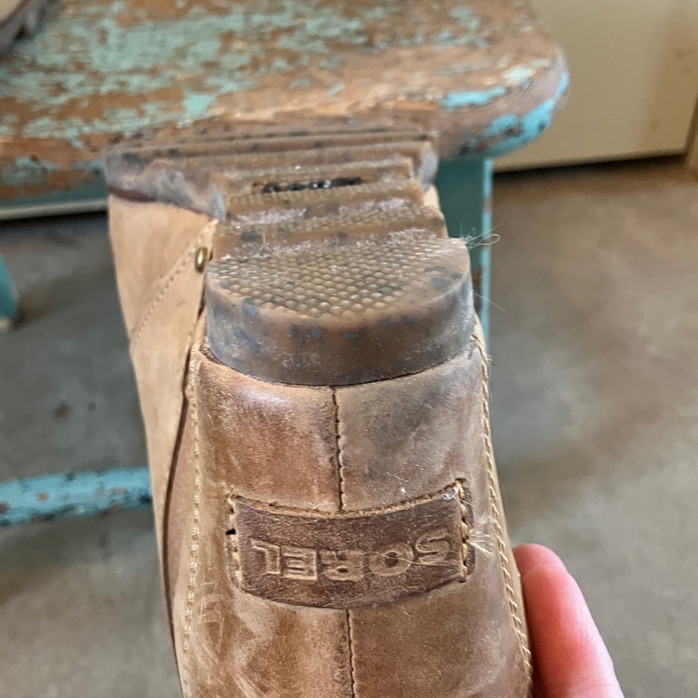 Sorel Brown Ankle Booties - Picture 7 of 9